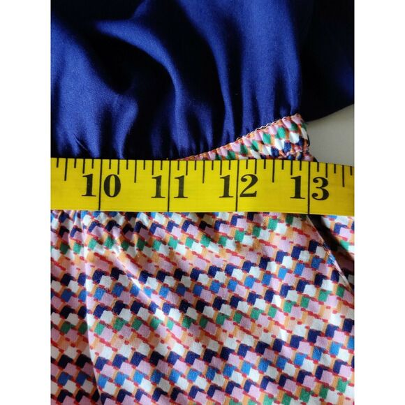 Tommy Hilfiger Womens Jumpsuit Button Front Sleeveless‎ Drawstring Waist Size 12 - Picture 9 of 12